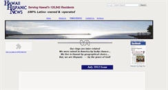 Desktop Screenshot of hawaiihispanicnews.org